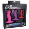 Nexus Lot de 3 Plugs vibrants G-Play Nexus